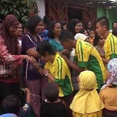 Delapan Anak Jalanan di Surabaya Ikuti Turnamen Bola di Brasil