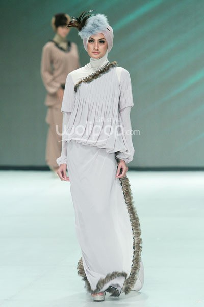 Lia Soraya Graceful Desire. Fashion Parade Purity Transcendence. Indonesia Fashion Week 2014 at Jakarta Convention Center. Senayan. Jakarta. [Foto: Mohammad Abduh/Wolipop]