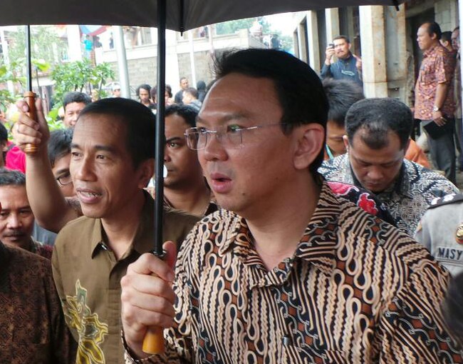 Ekspresi Jokowi-Ahok Saat Blusukan Bareng Pertama Kali di Petogogan