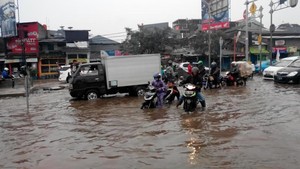 Daftar Jalan di Jakarta yang Tergenang