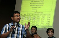 Rapat tersebut untuk menyiapkan rencana pengaturan kampanye terbuka seperti pembagian lokasi dan waktu kampanye pemilu legislatif.