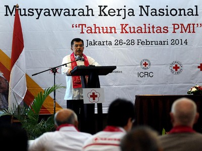 JK Buka Mukernas PMI 2014