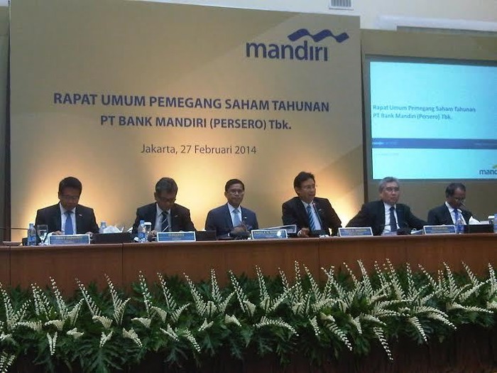 Bank Mandiri Bagi-bagi Dividen Rp 5,461 Triliun