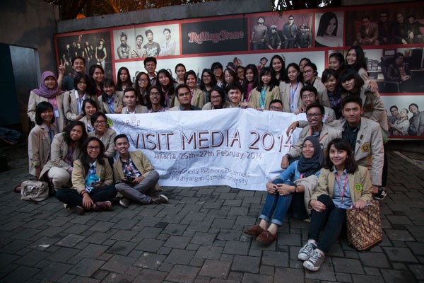 Foto: Kunjungan Media Mahasiswa Universitas Parahyangan ke Rolling Stone