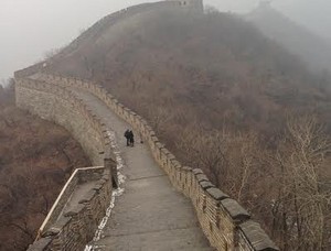 Mulut Berasap di Tembok Besar China