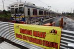 Peron Stasiun Manggarai Dipanjangkan