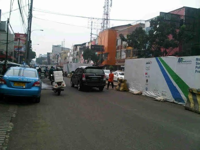 Pembangunan MRT di Jalan Fatmawati Dimulai