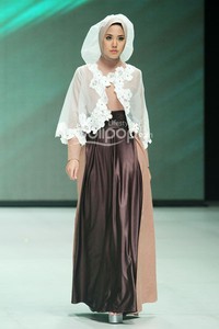 Tuty Adib Kirei. Fashion Parade Ethic Spiritual. Indonesia Fashion Week 2014 at Jakarta Convention Center. Senayan. Jakarta. [Foto: Mohammad Abduh/Wolipop]