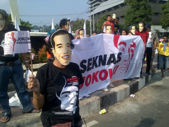 Pendukung Jokowi Unjuk Gigi Lagi di CFD Semarang, Kali ini dari Seknas