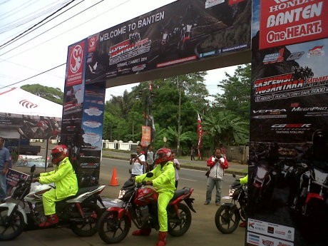 Tim Ekspedisi Motor Sport Honda Sapa Banten
