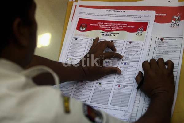 Penjelasan KPU Soal Sahnya Coblos Lebih dari 1 Caleg Parpol yang Sama