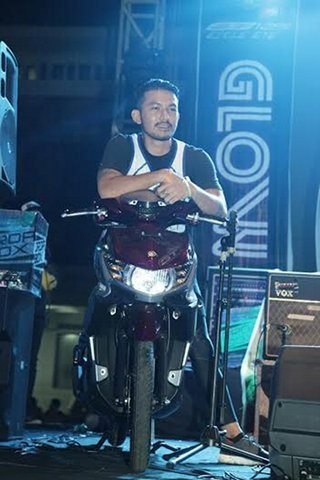 Rio Dewanto Nyemplak Skutik Yamaha