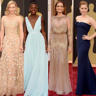 Foto: Perang Gaun Terbaik 11 Selebriti di Karpet Merah Oscar