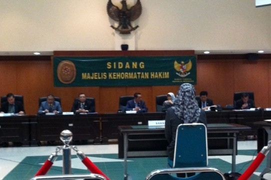 Sidang Etik Sepasang Hakim Selingkuh Digelar Tertutup