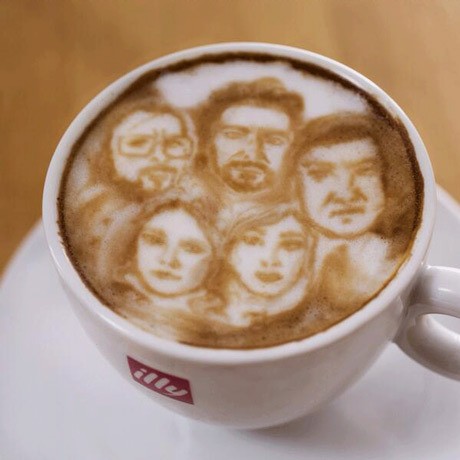 Wajah Pemenang Oscar Ada di Secangkir Kopi Latte