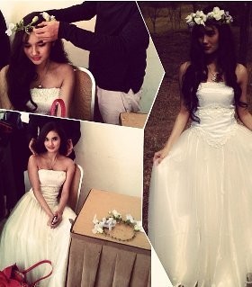 Kemesraan Pasangan Suami-Istri Faby Marcelia dan Revand Narya