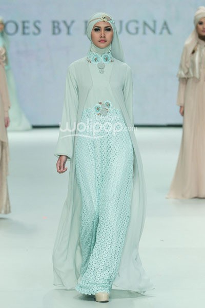 Monika Jufry Graceful Elegance Revealing Innocence. Indonesia Fashion Week 2014 at Jakarta Convention Center. Senayan. Jakarta. [Foto: Mohammad Abduh/Wolipop]