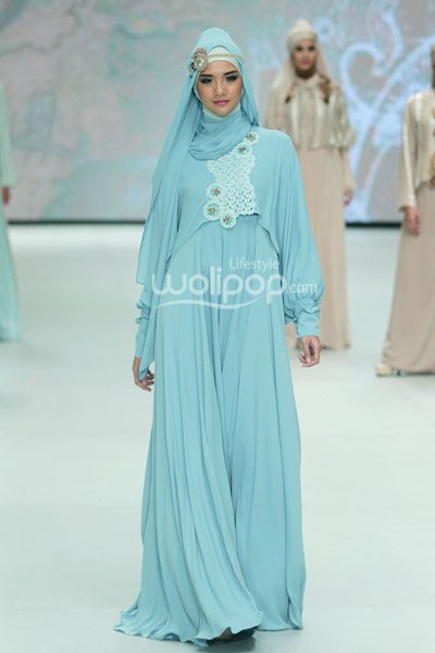 Monika Jufry Graceful Elegance Revealing Innocence. Indonesia Fashion Week 2014 at Jakarta Convention Center. Senayan. Jakarta. [Foto: Mohammad Abduh/Wolipop]