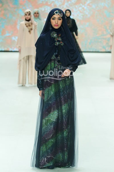 Monika Jufry Graceful Elegance Revealing Innocence. Indonesia Fashion Week 2014 at Jakarta Convention Center. Senayan. Jakarta. [Foto: Mohammad Abduh/Wolipop]