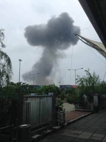 Pakaian Korban Ledakan Gudang Amunisi Kucel Terkena Serpihan Serbuk Peluru