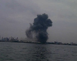 Ledakan di Gudang Amunisi, Perahu Aryo Tak Bisa Sandar dan Memutar 1 Km