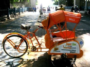 6 Kota di Indonesia yang Asyik untuk Naik Becak