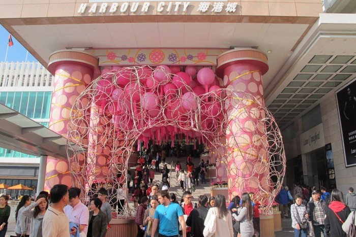 Beginilah Mal Paling Besar di Hong Kong