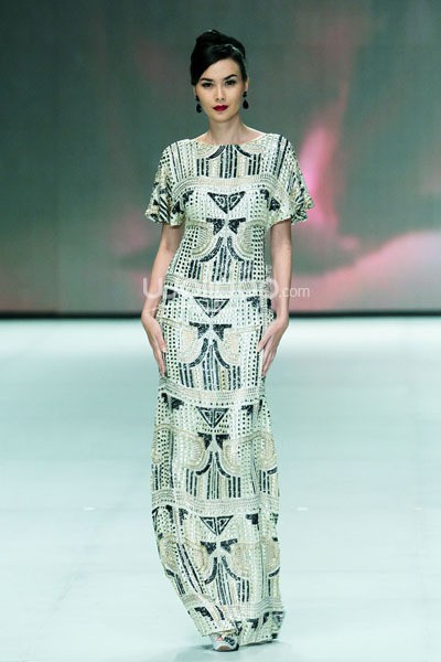 SL by Ganbriel Lage EDGY PHILOSOPHY.  Indonesia Fashion Week 2014 at Jakarta Convention Center. Senayan. Jakarta. [Foto: Mohammad Abduh/Wolipop]