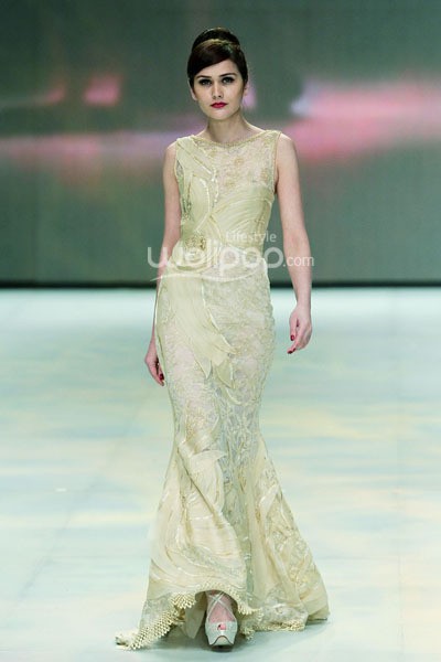 SL by Ganbriel Lage EDGY PHILOSOPHY.  Indonesia Fashion Week 2014 at Jakarta Convention Center. Senayan. Jakarta. [Foto: Mohammad Abduh/Wolipop]