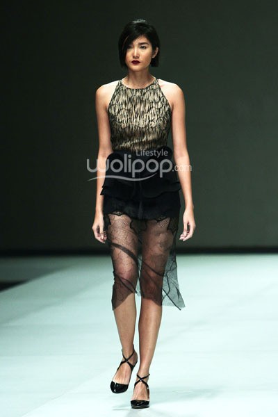 Sapto Djojokartiko EDGY PHILOSOPHY.  Indonesia Fashion Week 2014 at Jakarta Convention Center. Senayan. Jakarta. [Foto: Mohammad Abduh/Wolipop]