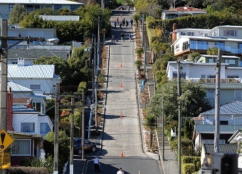 Jalan Raya Tercuram di Dunia, Miring 38 Derajat!