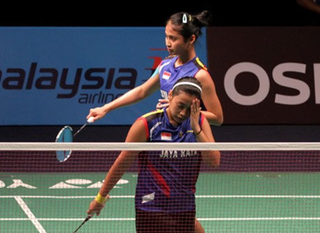 Pia/Rizki dan Suci/Tiara ke Babak Kedua