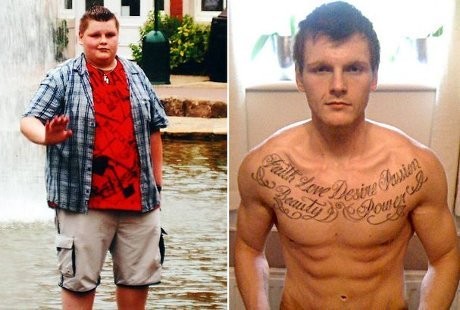 Dulunya Remaja Tergemuk, Kini Jadi Instruktur Fitnes Berperut Sixpack