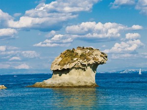 Yang Unik di Italia, Batu Jamur di Lautan