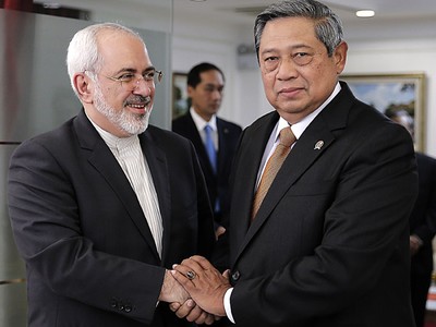 SBY Menerima Menlu Iran Javad Zarif