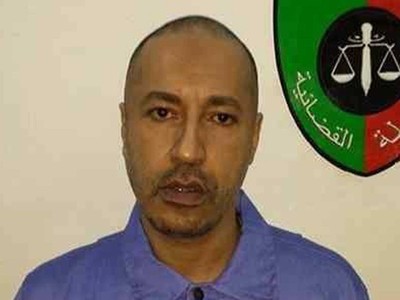 Putra Muammar Khadafi Digunduli dan Dipenjara