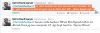Perang Farhat dan Suami Regina di Twitter, dari Soal Ciuman Hingga Jebakan Perempuan