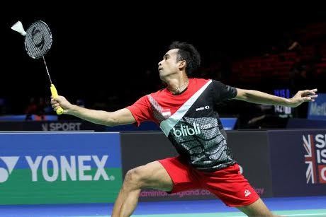 Hayom Kalah, Tunggal Putra Indonesia Tak Lagi Tersisa