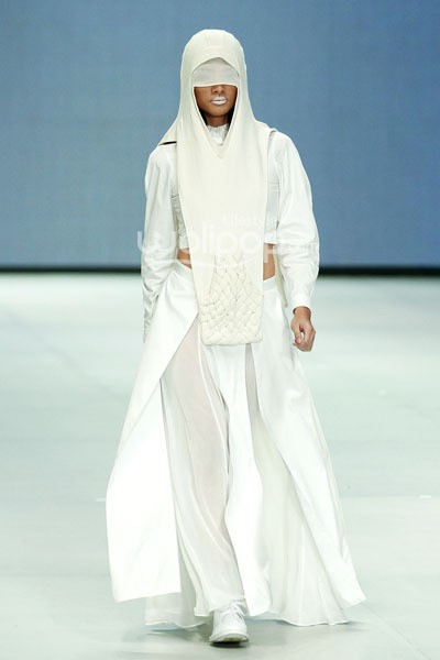 Danjyo Hiyoji En Garde. LAURIER PRESENTS THIN IS IN. Indonesia Fashion Week 2014 at Jakarta Convention Center. Senayan. Jakarta. [Foto: Mohammad Abduh/Wolipop]