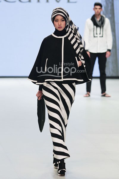 Hannie Hananto The Executive, Indonesia Fashion Week 2014 at Jakarta Convention Center. Senayan. Jakarta. [Foto: Mohammad Abduh/Wolipop]