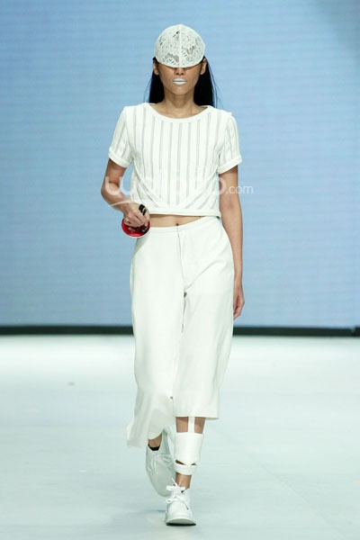 Danjyo Hiyoji En Garde. LAURIER PRESENTS THIN IS IN. Indonesia Fashion Week 2014 at Jakarta Convention Center. Senayan. Jakarta. [Foto: Mohammad Abduh/Wolipop]
