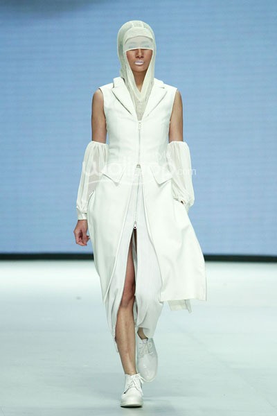 Danjyo Hiyoji En Garde. LAURIER PRESENTS THIN IS IN. Indonesia Fashion Week 2014 at Jakarta Convention Center. Senayan. Jakarta. [Foto: Mohammad Abduh/Wolipop]