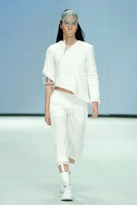 Danjyo Hiyoji En Garde. LAURIER PRESENTS THIN IS IN. Indonesia Fashion Week 2014 at Jakarta Convention Center. Senayan. Jakarta. [Foto: Mohammad Abduh/Wolipop]