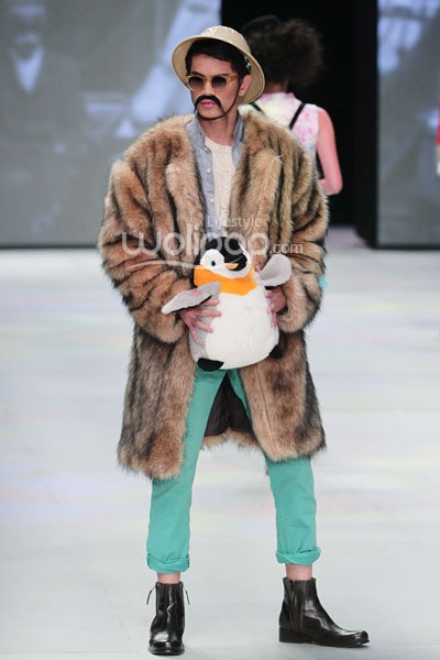 Hammer by Deden Siswanto. Indonesia Fashion Week 2014 at Jakarta Convention Center. Senayan. Jakarta. [Foto: Mohammad Abduh/Wolipop]