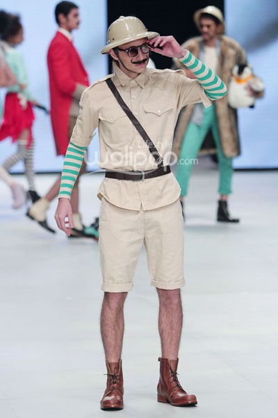 Hammer by Deden Siswanto. Indonesia Fashion Week 2014 at Jakarta Convention Center. Senayan. Jakarta. [Foto: Mohammad Abduh/Wolipop]