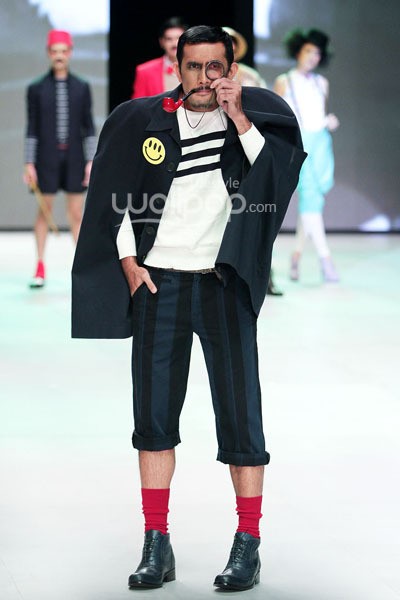 Hammer by Deden Siswanto. Indonesia Fashion Week 2014 at Jakarta Convention Center. Senayan. Jakarta. [Foto: Mohammad Abduh/Wolipop]