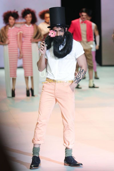 Hammer by Deden Siswanto. Indonesia Fashion Week 2014 at Jakarta Convention Center. Senayan. Jakarta. [Foto: Mohammad Abduh/Wolipop]