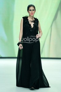 Espen Salberg Femme de la Nuit. Garuda Indonesia LADIES FIRST!!. Indonesia Fashion Week 2014 at Jakarta Convention Center. Jakarta. [Foto: Mohammad Abduh/Wolipop]