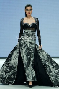 Espen Salberg Femme de la Nuit. Garuda Indonesia LADIES FIRST!!. Indonesia Fashion Week 2014 at Jakarta Convention Center. Jakarta. [Foto: Mohammad Abduh/Wolipop]