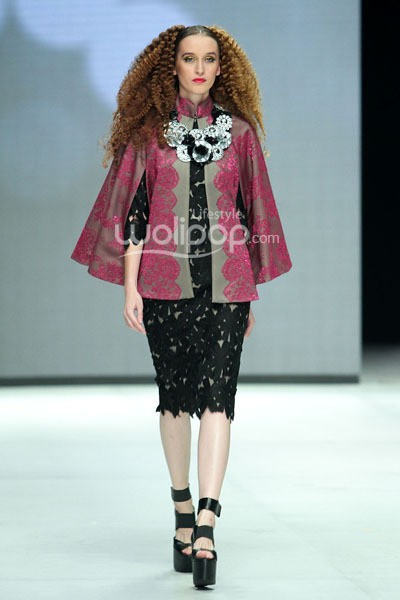 Gregorius Vici The Glitz. GARUDA INDONESIA LADIES FIRST!!. Indonesia Fashion Week 2014 at Jakarta Convention Center. Jakarta. [Foto: Mohammad Abduh/Wolipop]